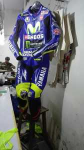 Nouvelle combinaison de moto en cuir unisexe, coupe ajustée, respirante, coupe-vent, équipement de course estival, protection intégrale du corps, aventure - Product Image 3