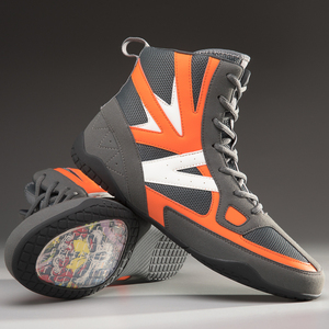 Botas de Boxeo Ligeras de Primera Calidad al por Mayor con Cordones, Transpirables de Poliéster, Botas de Combate OEM Personalizadas, Botas de Boxeo Flexibles de Alta Velocidad - Product Image 6