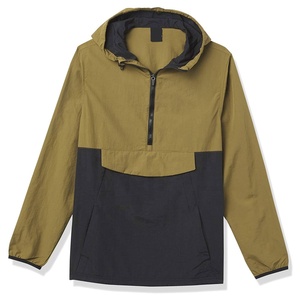 Veste coupe-vent à capuche avec logo frontal de haute qualité 2026 – Grande taille, grandes tailles pour grands et très grands, idéale pour la course en extérieur – Vente chaude - Product Image 4
