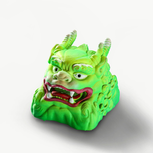 คีย์แคปอนิเมะลึกลับ, คีย์แคปงานฝีมือแบบกำหนดเอง, คีย์แคปอนิเมะน่ารัก, คีย์แคปสีเขียว, ชุดคีย์แคป, คีย์แคปเรซิ่น - Product Image 6