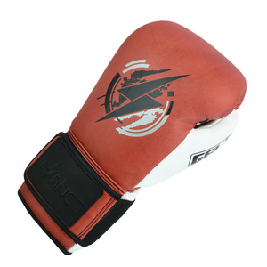 Guantes de Muay Thai Personalizados Unisex, de Cuero Genuino, Profesionales, de Alta Compresión, para Kickboxing, con Cierre de Velcro - Product Image 3