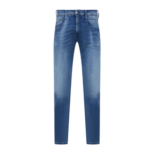 Jeans en denim déchirés coupe droite coupe-vent style vintage streetwear pantalon en jean personnalisé tendance - Product Image 1