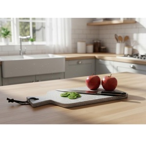 Tabla de Cortar de Mármol Stone Era, la Más Vendida, Moderna, Duradera, Ligera, Fácil de Limpiar, Apta para Lavavajillas, para Uso en la Cocina del Hogar - Product Image 1