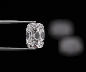 3.0 CT IGI Certified <b>Old</b> Mine Cut Lab Grown CVD Diamond <b>Cushion</b> Cut Color E Diamond Jewelry Set - Product Image 1