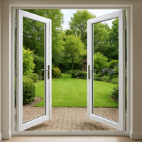 Ventanas Horizontales de Aluminio OEM/ODM para Vietnam, Ventanas Abatibles de Aleación de Aluminio con Aislamiento Térmico para Casas Residenciales y Villas