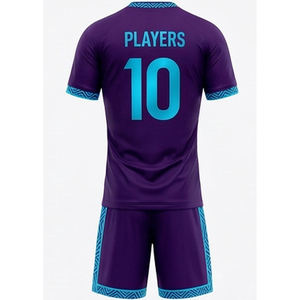 Conjunto de Uniforme de Fútbol Sublimado Personalizado, Tacto Suave, Transpirable, Ropa Deportiva de Equipo Personalizada, Directo de Fábrica - Product Image 3