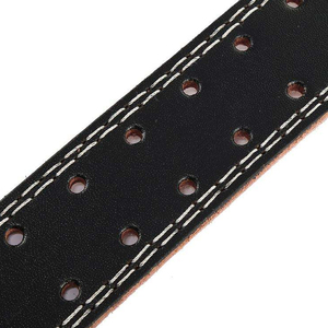 Premium Quality Cowhide Leather Powerlifting Belt Gym Fitness Training Powerlifting Belts For Online Sale - Product Image 4