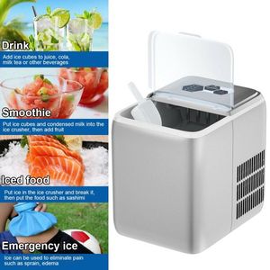 Macchina per il Ghiaccio da Bancone Portatile Smart Barware da 20 kg con Paletta, Facile da Spostare - Product Image 6
