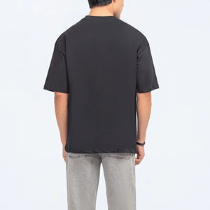 Camiseta de Hombre al por Mayor, Personalizada con Logotipo Serigrafiado, Estilo Urbano, 100% Algodón, Peso Pesado 210g, Corte Holgado, Ecológica - Product Image 2