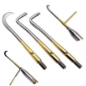 Juego de Curetas Ortopédicas de Acero Inoxidable con Puntas Intercambiables, Instrumento Quirúrgico Raspador de Huesos por QASIDEN INSTRUMENTS - Product Image 6