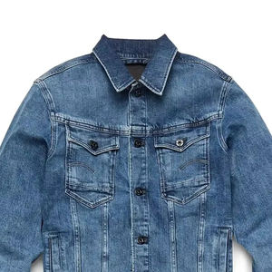 Venta Directa de Fábrica, Chaqueta Vaquera Vintage para Hombre de Alta Calidad con Diseño de Logotipo Personalizado, Disponible para Uso Invernal - Product Image 4