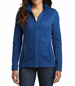 Chaqueta de Forro Polar Transpirable con Cierre Completo para Mujer, Color Negro, con Cuello Alto de Poliéster/Nailon, Manga Larga, Corta, para Invierno - Product Image 5
