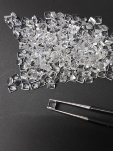 Topacio Blanco Natural de 3.5MM, Corte Cuadrado Escalonado, Gemas Sueltas de la Mejor Calidad para Joyería - Product Image 4