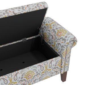 Conrad <b>Storage</b> Ottoman Stylish <b>Stool</b> <b>with</b> Practical <b>Storage</b> Solution - Product Image 5
