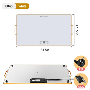 60x40cm, foldable, portable food heater with coil heating element, adjustable temperature, ceramic glass plate, suitable fo - Product Image 3