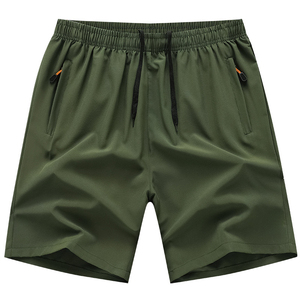 Pantalones Cortos de Algodón 100% Largos Grises Estilo Urbano con Doble Cintura, Personalizados, Oversize y Desgastados - Product Image 3
