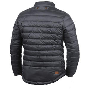 Veste d'hiver pour homme avec capuche, imperméable, respirante, rembourrée en polyester, logo personnalisé OEM, haute qualité - Product Image 5
