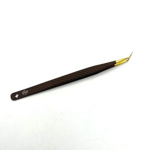 Pinzas Profesionales para Pestañas ASB de 14 cm, Acero Inoxidable, Punta Suave de Precisión, Logotipo Personalizado - Product Image 1