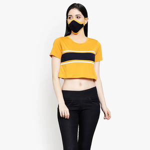 Las Mejores Camisetas Cortas de Fibra de Bambú 100% para Mujer, Tallas Grandes, Transpirables, Ecológicas, Teñidas en Color Liso, Color Personalizado, Nuevas en Línea - Product Image 3