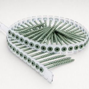 [YOU-ONE Sistemas de Fijación] Tornillos para Terraza de Cabeza Cuadrada de 41 a 75 mm, Tipo 17, Tornillos para Madera Exterior Tipo Cinta - Product Image 2