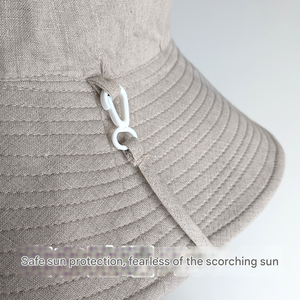 Sombrero de Cáñamo con Protección Solar UPF50+ contra <span class=keywords><strong>Radiación</strong></span> y Rayos <span class=keywords><strong>Ultravioleta</strong></span>, Sombrero de Secado Rápido, Protección UV, Transpirable - Product Image 3