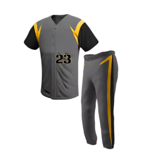 Uniforme de baseball de haute qualité, vêtements d'entraînement, uniforme de baseball en gros, uniforme de baseball respirant - Product Image 1