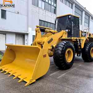<b>CAT</b> 966H Used <b>Wheel</b> Loader 6 Ton Front End Payloader Heavy Duty Construction Equipment - Product Image 4