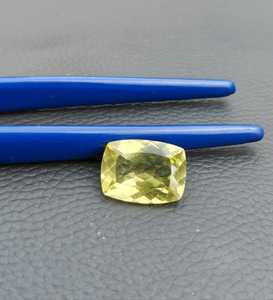 Piedra Preciosa de Cuarzo Limón Natural, Corte Octogonal, Facetada, Color Amarillo, para Joyería, Anillos, Collares, Venta al Por Mayor, ZUBEDA GEMS - Product Image 5