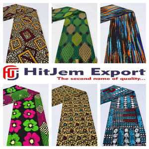 Tela de Algodón 100% con Estampado Africano Ankara, Personalizada y de Primera Calidad, Producción de Ropa, Proveedor Textil Mayorista OEM - Product Image 2