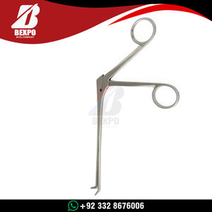 Rongeurs Intervertebrales Peapod con Mandíbulas de Corte Ascendente de 1.5 mm de Ancho, 2 x 6 mm, de Acero Inoxidable, Instrumento Quirúrgico Ortopédico Manual para Columna Vertebral - Product Image 4
