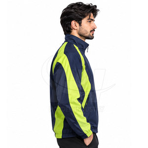 Trending Windbreaker Jackets Water Resistant Lightweight Outdoor <b>Running</b> Sports Zip Front Breathable Windproof Custom Wholesale - Product Image 2