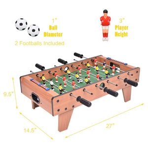 Tavolo da Calcio Balilla da 27 Pollici - Gioco da Calcio Indoor in MDF per Intrattenimento - Product Image 4