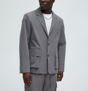 Blazer de Invierno para Hombre, Estilo Casual, de Primera Calidad, Nuevo, Moderno, Corte Entallado, Poliéster/Algodón - Product Image 1