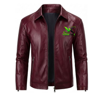 Veste de moto pour homme en cuir véritable blanc, écologique, vintage, coupe ajustée, col rabattu, fermeture éclair, coupe-vent pour l'hiver