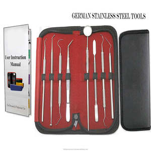 Dental Tools Professional <b>Plaque</b> <b>Remover</b> for Teeth Dental Hygiene Kit Stainless Steel Oral Care Cleaning Tools Set with Tooth - Product Image 5