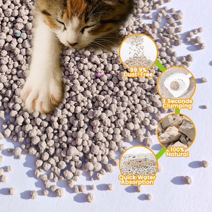 Arena para Gatos de Bentonita <span class=keywords><strong>Blanca</strong></span> de Primera Calidad, 99% Libre de Polvo, Fuerte Aglutinación, para la Limpieza de Mascotas, Suministro del Fabricante - Product Image 1