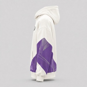 Sudadera con Capucha Extra Grande para Hombre, Ropa Urbana Personalizada, Diseñada con Tela Cómoda de Mezcla de Algodón, Corte Holgado - Product Image 5