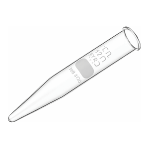 Tube de centrifugation conique en verre borosilicate PYREX 15 mL, robuste, avec rebord perlé pour rotors de laboratoire - Product Image 2