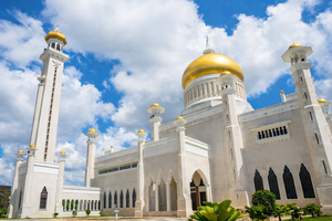 Extérieur de mosquée en marbre blanc, art islamique exquis sculpté à la main, design moderne - Product Image 3