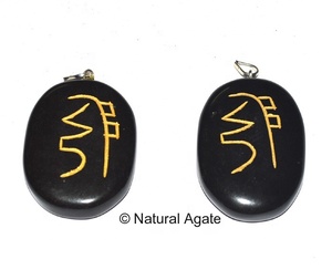Manufacturer Gemstone Pendants : Tiger Eye Oval Healing Pendant - Product Image 5