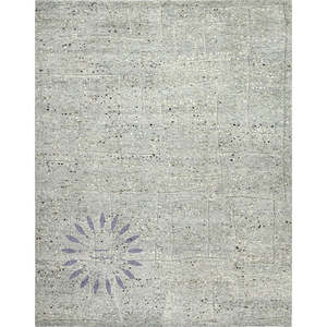 Tapis en laine vintage Beni Oushak gris Kilim noué à la main pour salon chambre à coucher-Pihue Creations 33 tapis et ensembles - Product Image 3