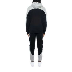 ชุดวอร์มแบบสวมหัวสำหรับฤดูหนาวผ้าฝ้าย100% คุณภาพสูงชุด2ชิ้นเสื้อฮู้ดปักลายเลือกโลโก้ได้ตามต้องการสำหรับขายส่งขั้นต่ำ2ชิ้น - Product Image 3