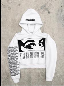 Sweat à capuche zippé brodé Push Pull pour homme, en polaire, à manches classiques, avec motif lettres, style streetwear personnalisé, collection automne - Product Image 5