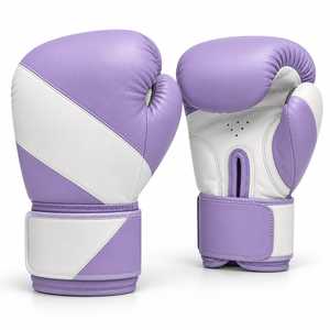 Gants de boxe personnalisés avec logo, 10oz 16oz, en PU, fermeture auto-agrippante, pour entraînement de sparring, Muay Thai, Sanda, Kick Boxing - Product Image 1