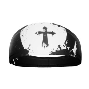 Nueva Diadema Deportiva de Béisbol Transpirable con Estampado Cruzado, Hecha a Medida, de Alta Elasticidad y con Tecnología de Absorción de Humedad, Precio al por Mayor - Product Image 1