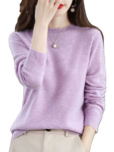 Suéter de punto para mujer, manga larga, holgado, con bordado de cerezas, frente abierto, informal, suave, cálido, para invierno y otoño - Product Image 6