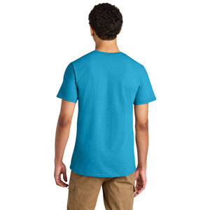 T-shirt unisexe Next Level 3600 en jersey bleu Soul pour les t-shirts Level 3600, 100% coton, tee-shirt premium, logo personnalisé - Product Image 3
