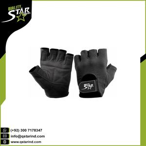 Guantes de gimnasio para hombre y mujer, guantes de cuero para levantamiento de pesas, acolchados, para gimnasio - Product Image 5