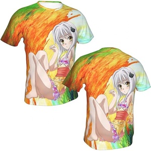 T-shirt à sublimation avec logo personnalisé de haute qualité T-shirt uni vierge surdimensionné 100% polyester T-shirt unisexe personnalisé pour hommes - Product Image 2