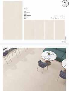 Carreaux de sol et de mur en porcelaine antibactérienne mate 800x1600, sans joint, épaisseur 8 mm, pour salle de bain moderne, supermarché, usage extérieur - Product Image 3